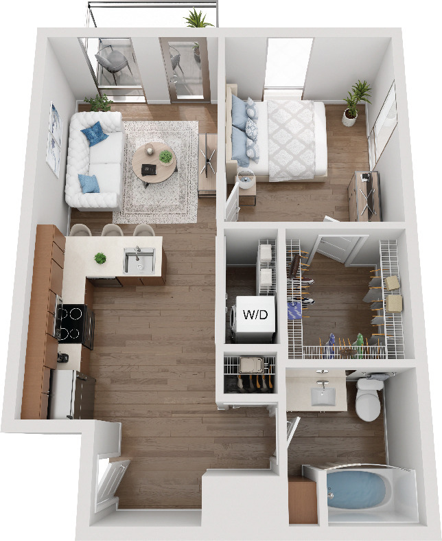 Floorplan - Casey Apartments