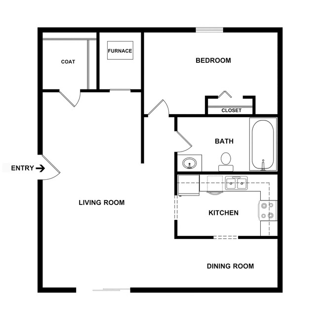 Floorplan - Harrison Point Apartments