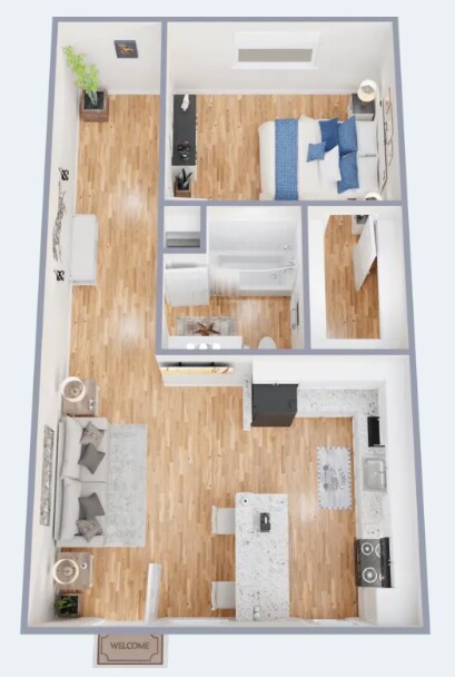 Floorplan - Esperanza Apartments