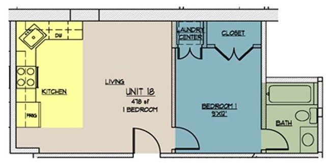 Floorplan - The Lofts at One Eleven