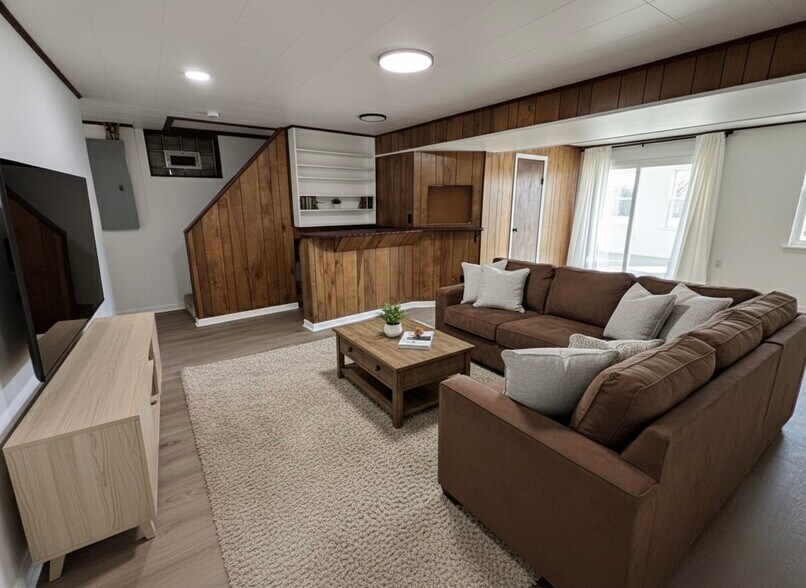 Lower Level Family Room - 639 Scenery Dr