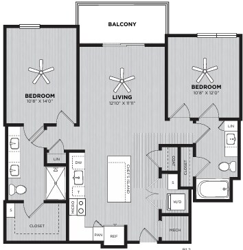 Floorplan - Alexan Delray