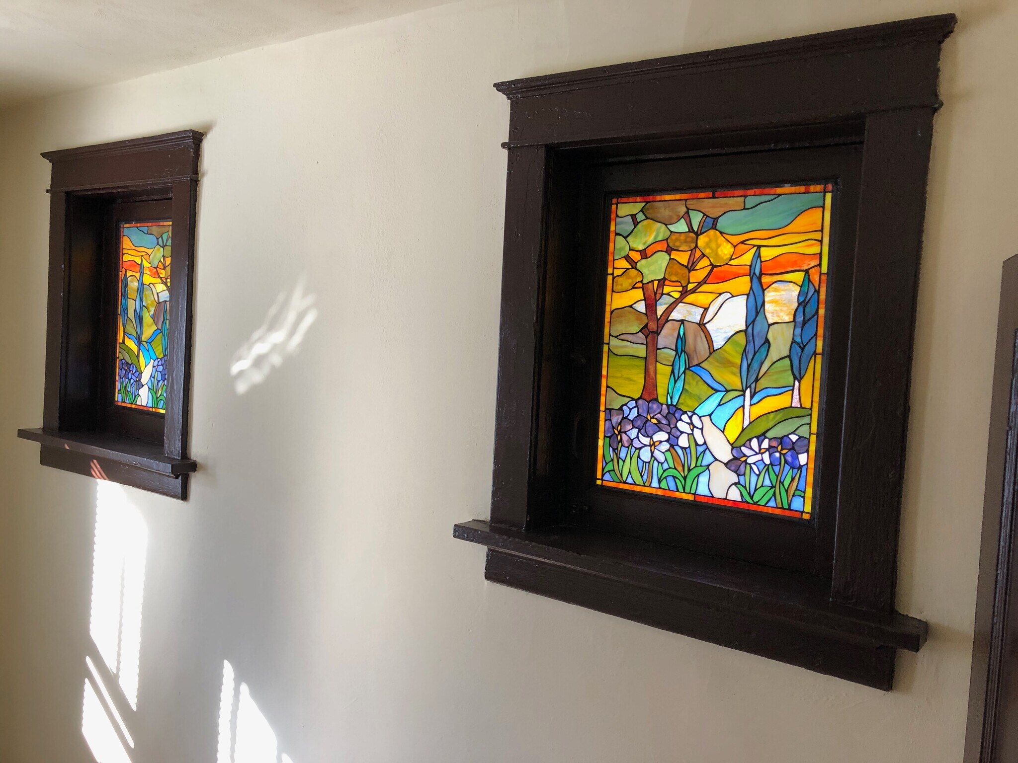 Satined glass - 1308A Tower Grove Ave