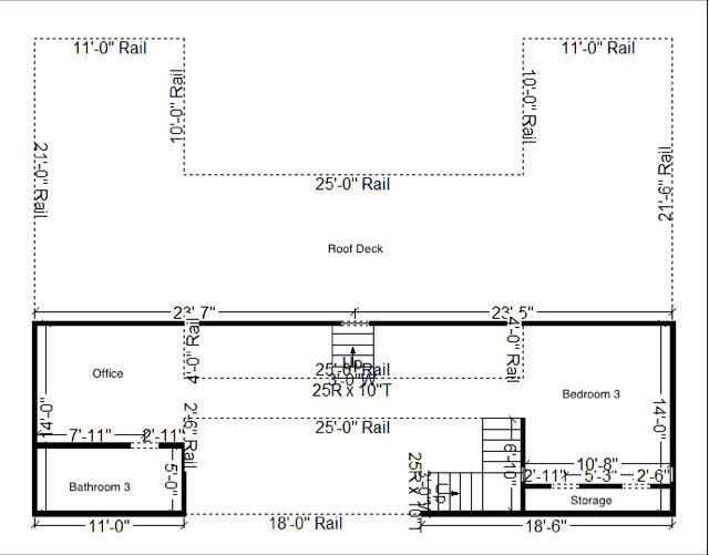 Floor Plan Level 2 - 2328 Champlain St NW