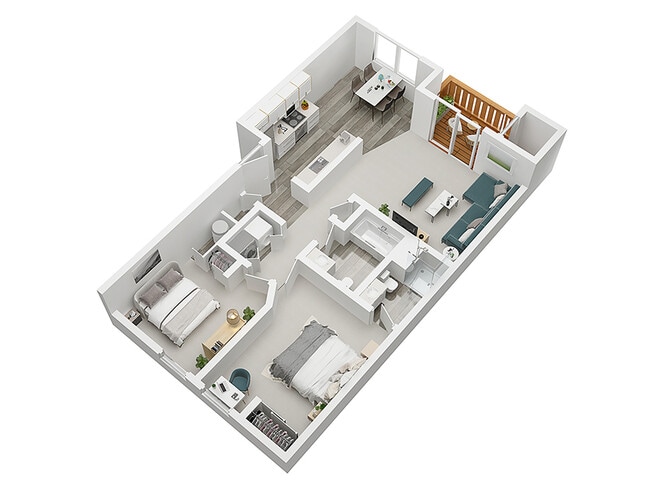 Floorplan - The Village Apartments