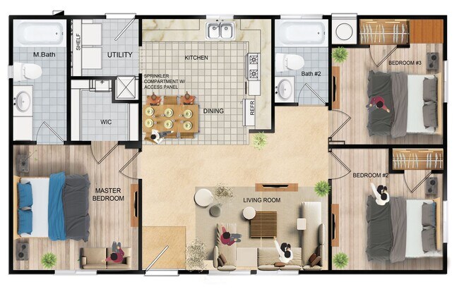 Building Photo - Remodeled Modern 3 Bed/2 Bath National City -MOVE IN PROMOTION!