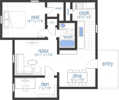 Floorplan - Centre at Peachtree Corners