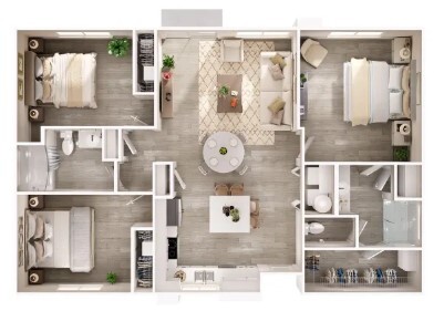 Floorplan - Casitas on Catalina