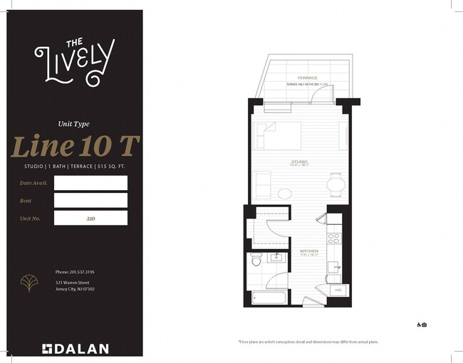 Floorplan - The Lively