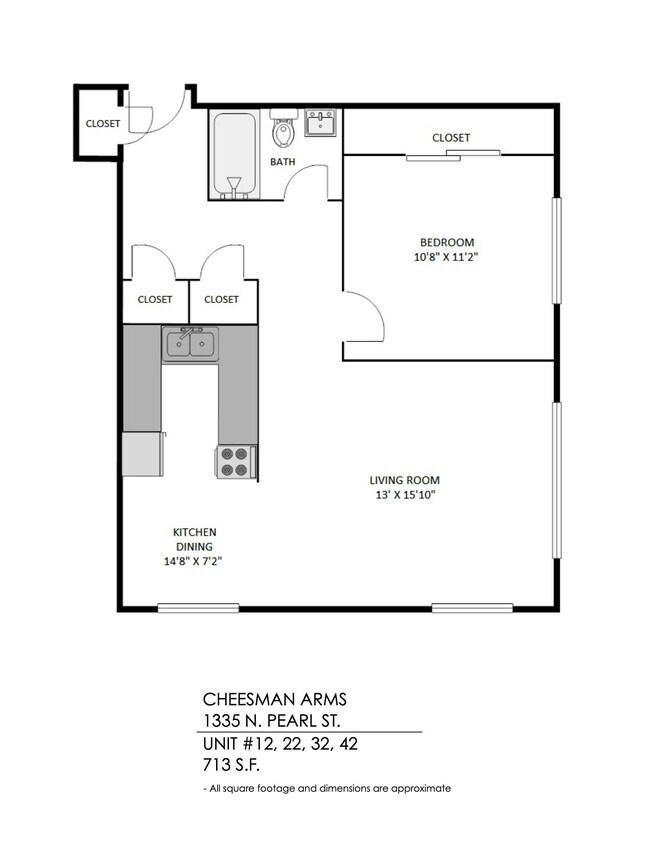 Floorplan - Cheesman Arms