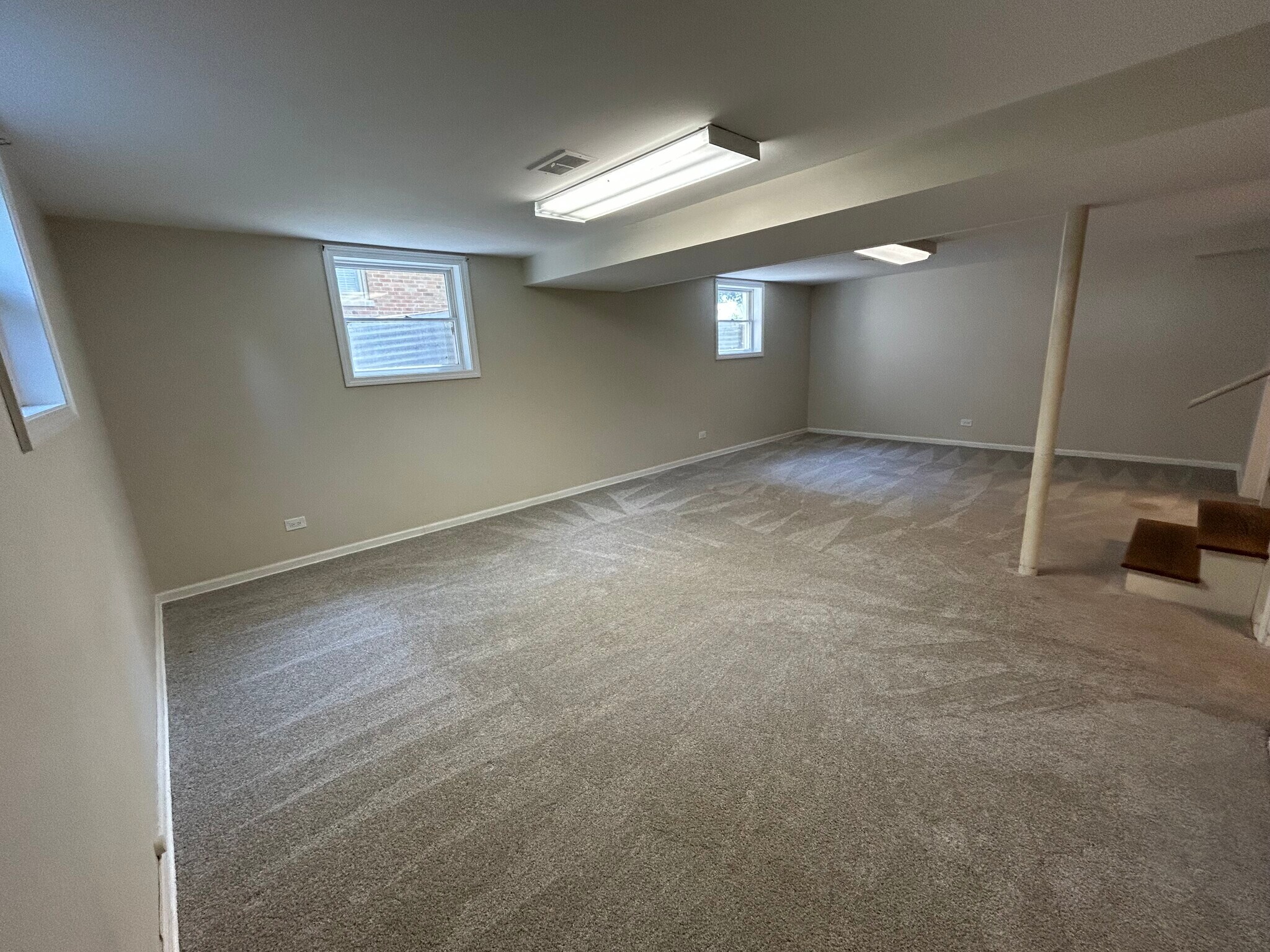 Furnished side of basement - 1001 Eddy Ct
