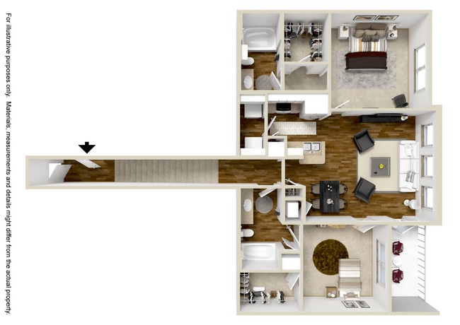 Floorplan - Kingston Crossing Apartment Homes