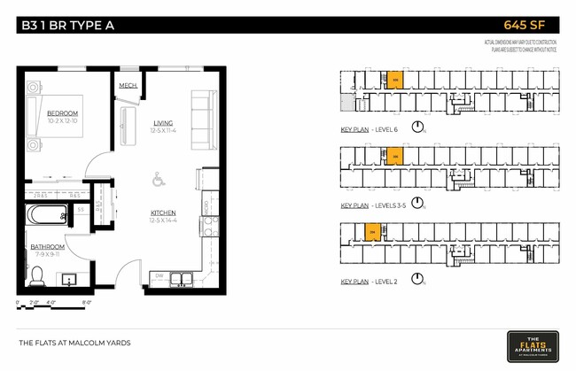 Floorplan - Flats at Malcolm Yards