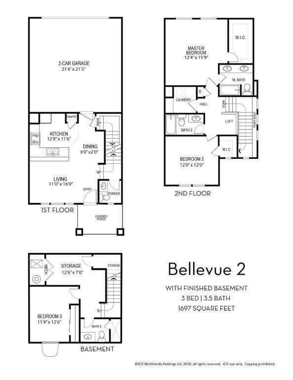 Floorplan - Parkview Towns