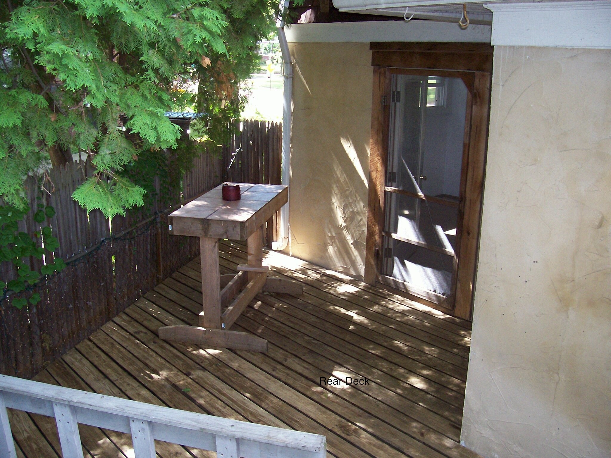 Private deck off of dining room door - 122 Edgerton Rd