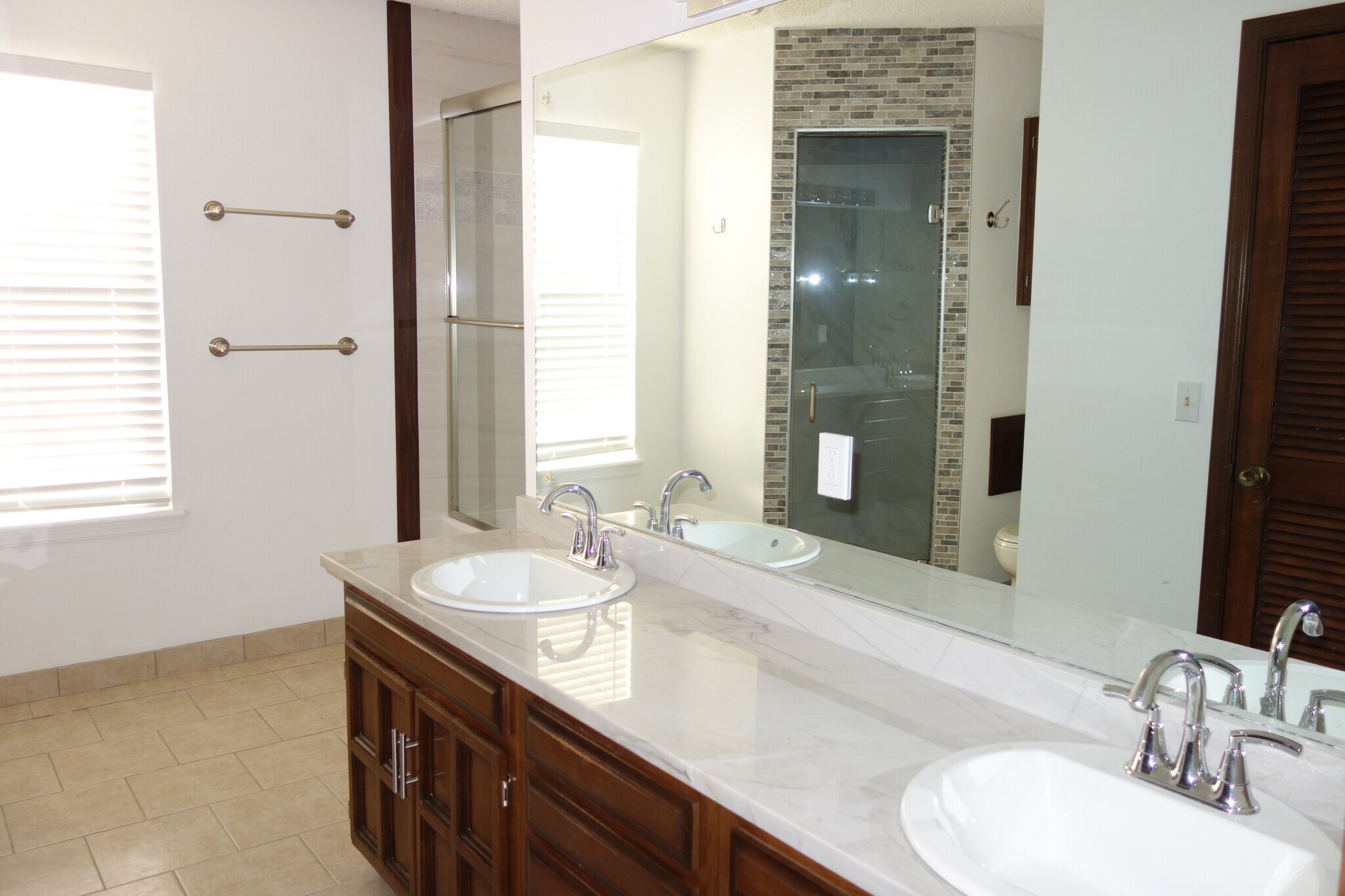 Master Bathroom with dual sinks - 3324 E 73rd St