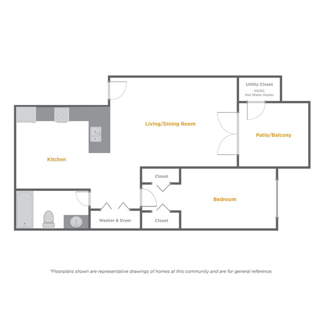 Floorplan - The Legacy at Druid Hills