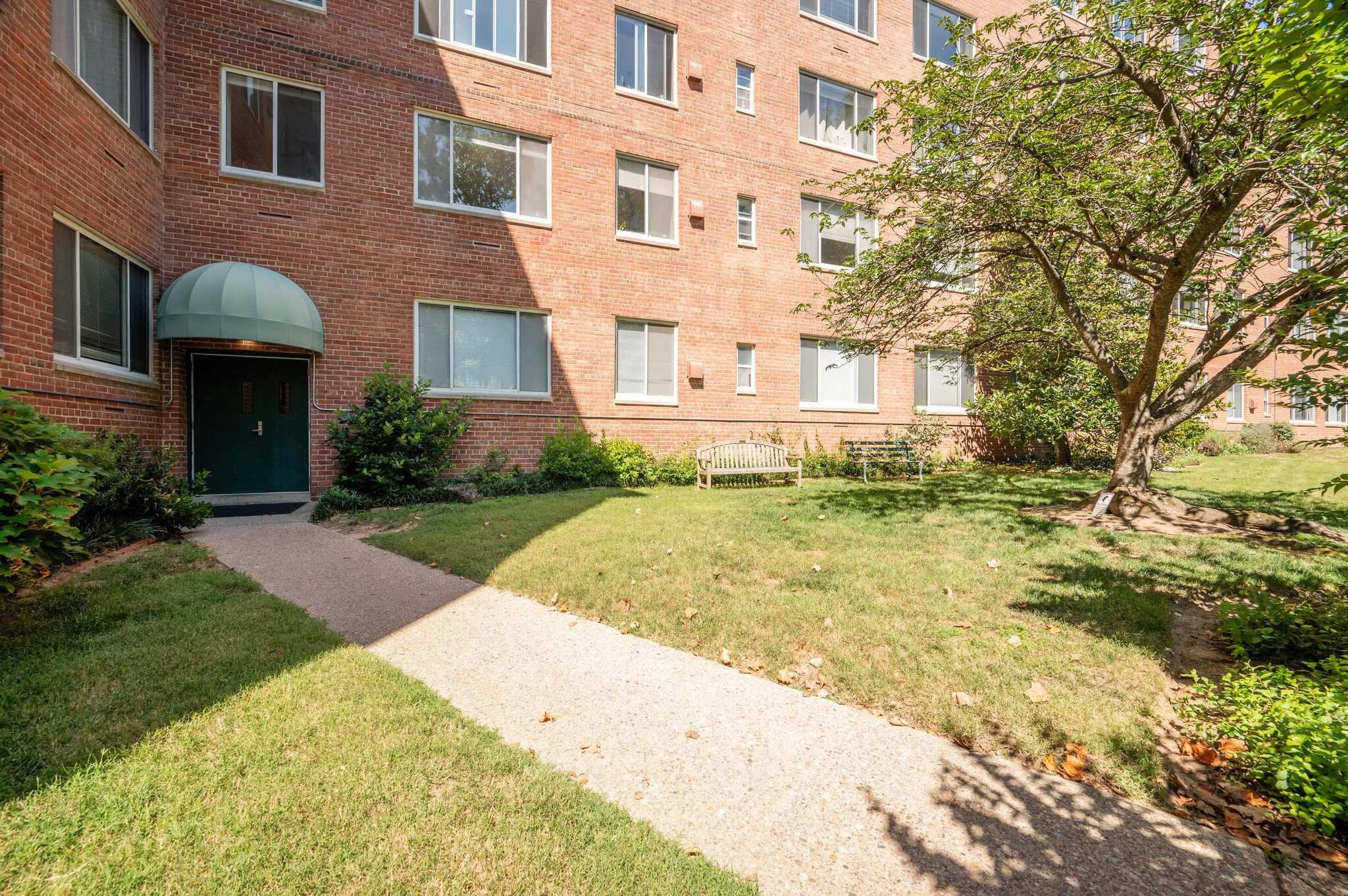 Back entry of building - 4100 W St NW