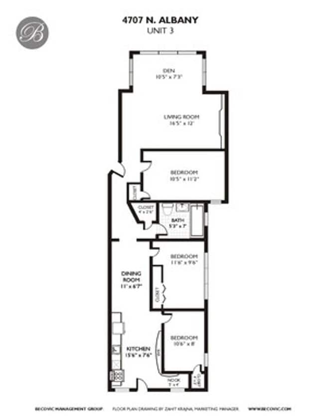 Interior Photo - The Albany Park Place