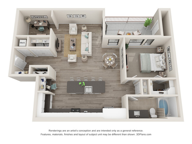 Floorplan - Durham Heights