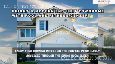 Building Photo - Bright & Modern End-Unit Townhome with Pool and Fitness Center