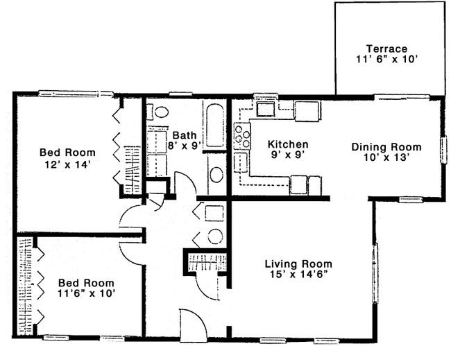 2BR/1BA - Rossmoor Adult Community