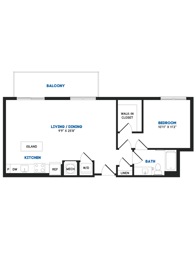 Floorplan - The Chase at Bryant Street