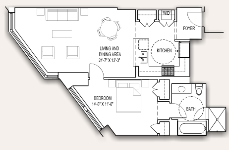 1BR/1BA - 1125 Maxwell Place