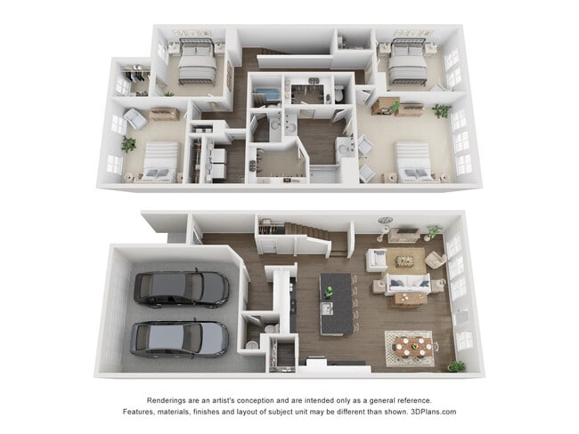 Floorplan - HARMON Foxbank by Crescent Communities