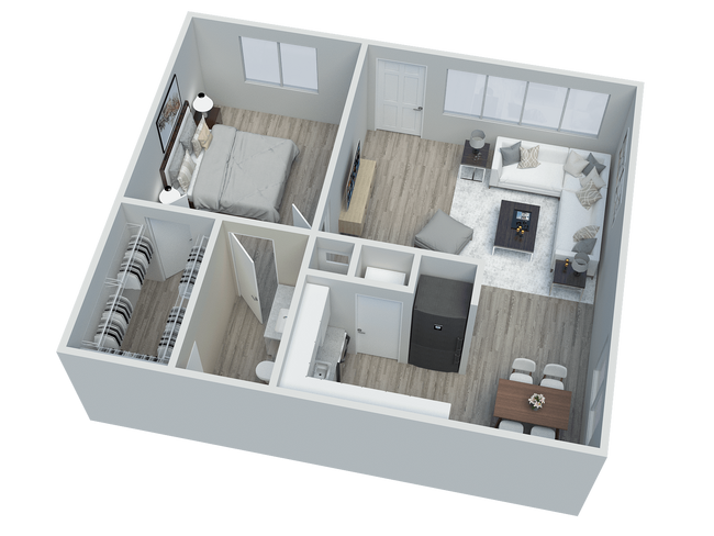 Floorplan - Monte Vista Apartments