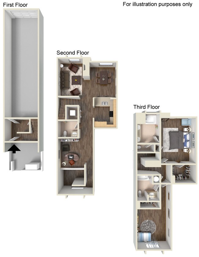Floorplan - Ontario Town Square Townhomes