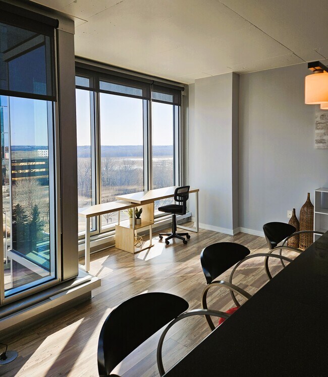 Connect with the outdoors while working in your home office (or den area) - 8161 33rd Ave S