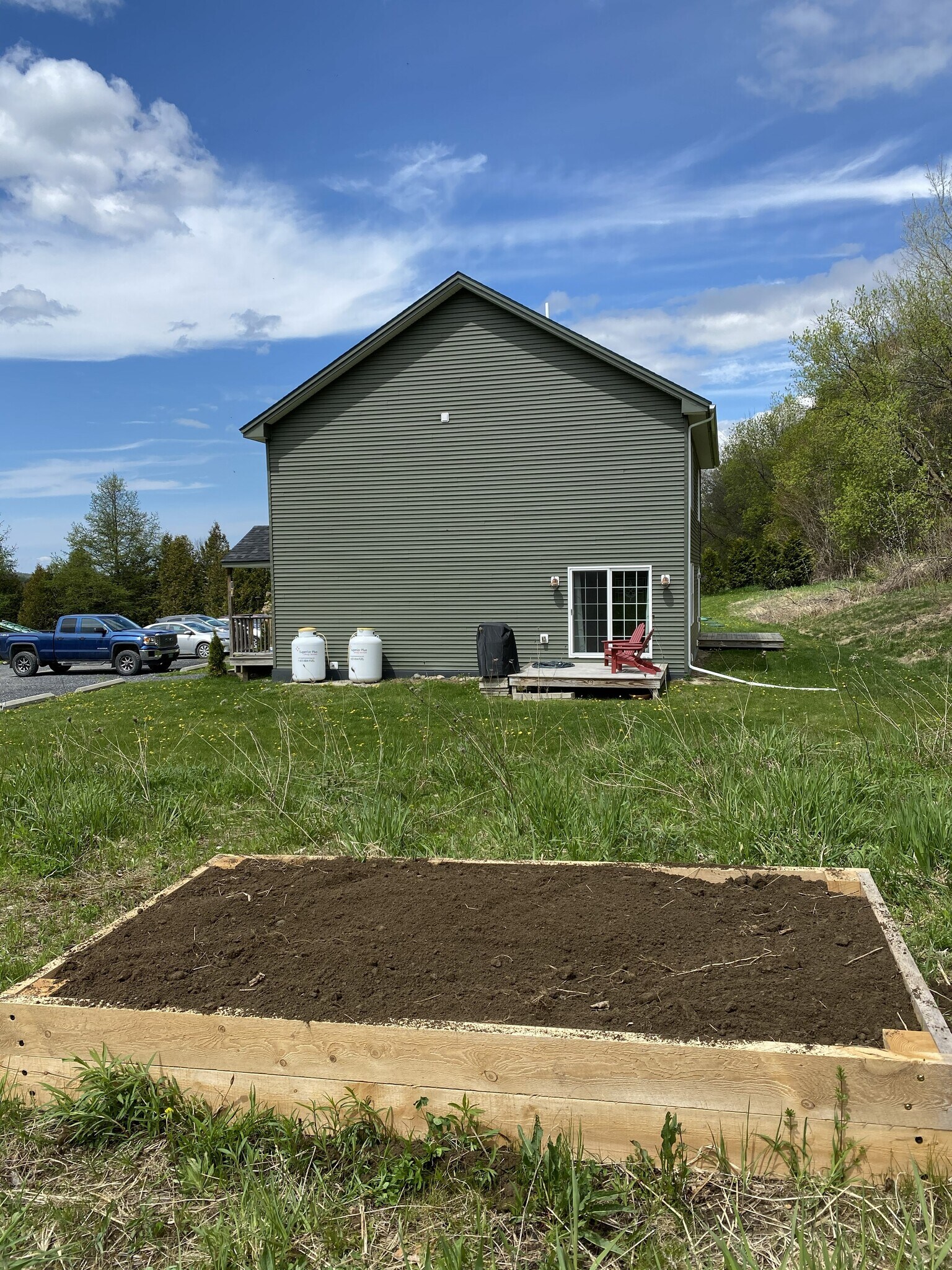 Raised garden bed - 96 Hogsback Dr
