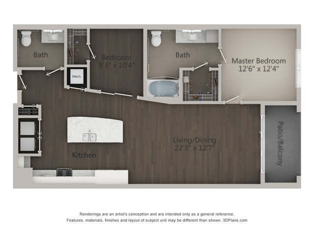 Floorplan - Marq on Main