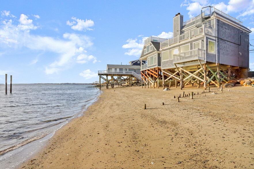 view from beach side of house - 2149 Fairfield Beach Rd