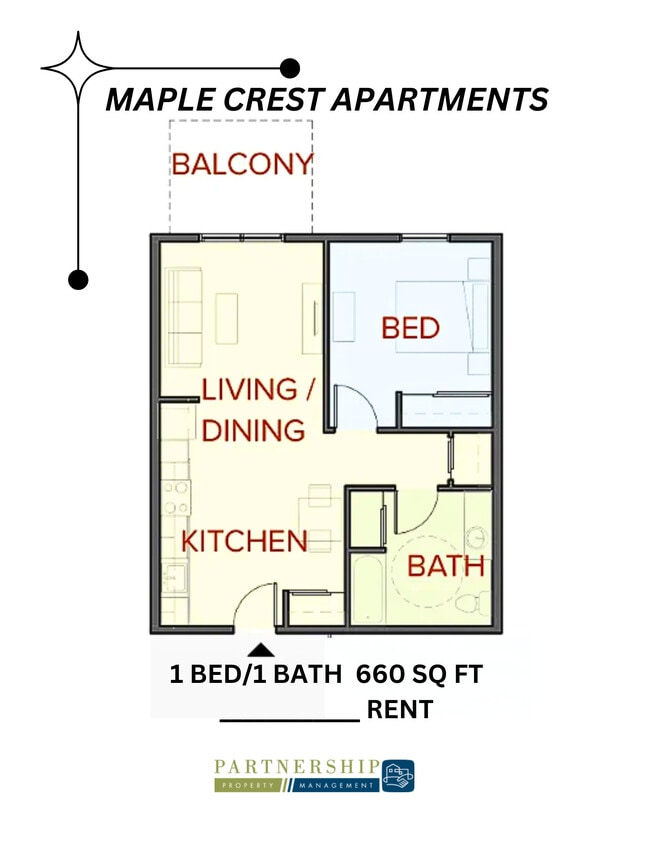 Floorplan - Maple Crest Apartments