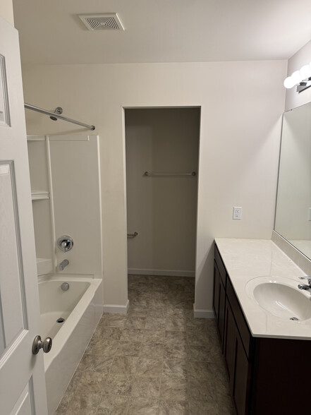 Master bathroom from room - 502 Peruque Commons Ct