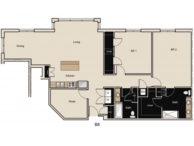 Floorplan - The Residences at Thornwood