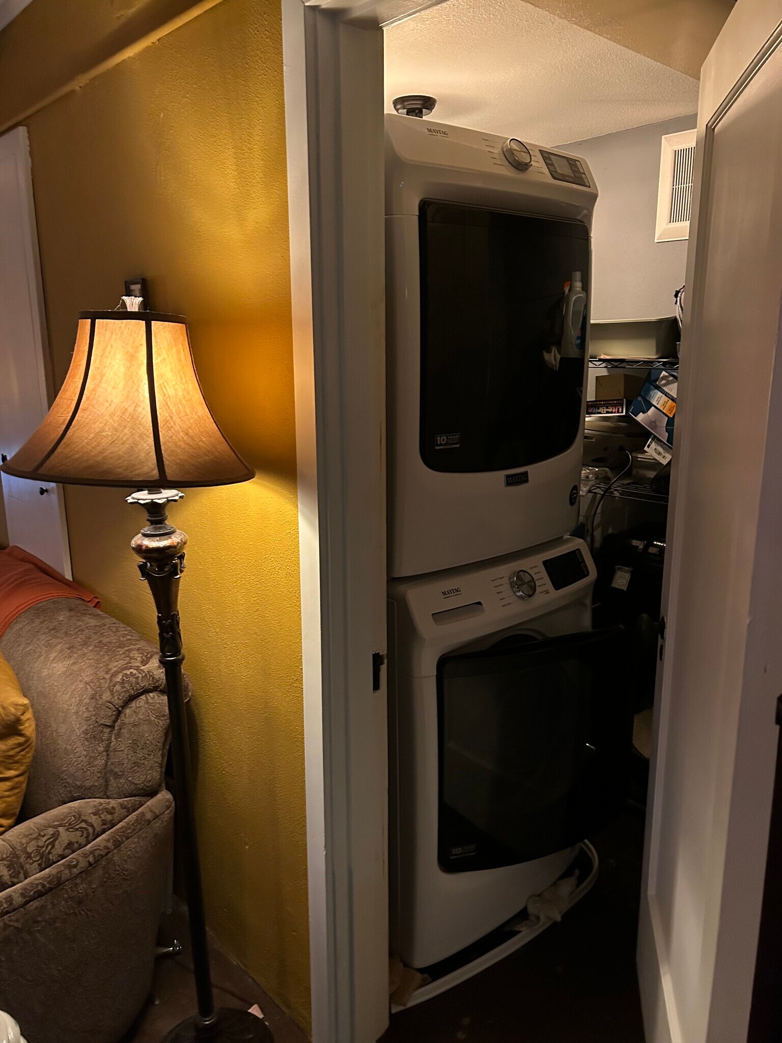 Laundry room with freezer and starage - 3846 NE Maywood Pl