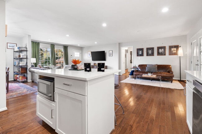 Kitchen and Living Area - 1913 Old Creek Trl