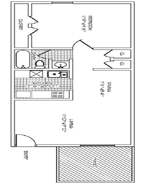 1BR/1BA - Regency