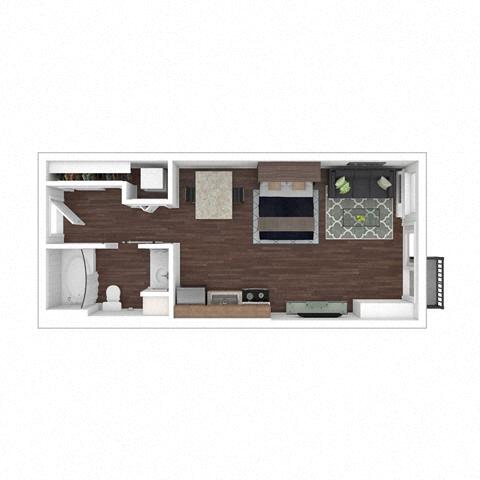 Floorplan - 2626 South Side Flats