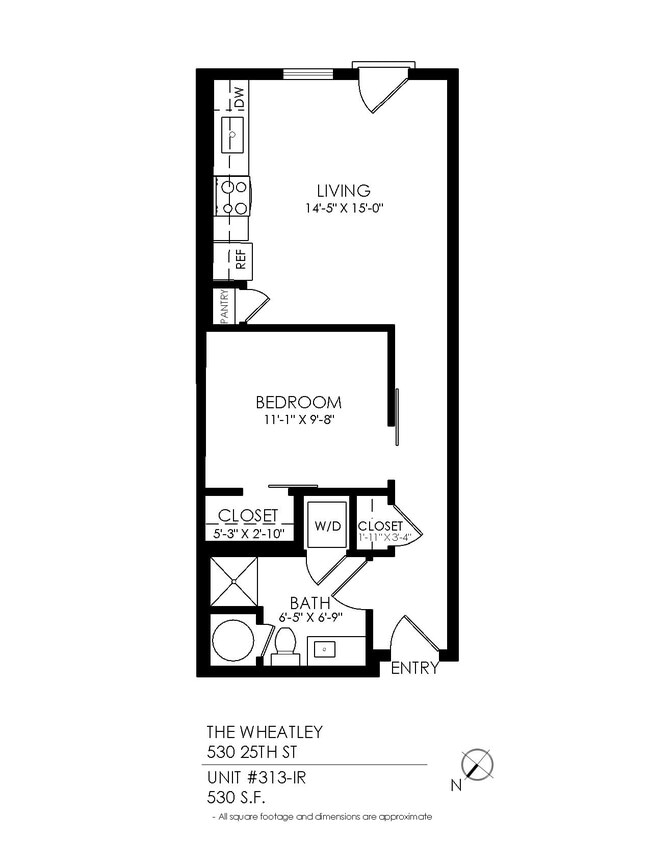 Floorplan - The Wheatley Flats