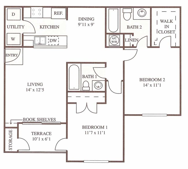 Floorplan - Centennial Crossing at Lenox Place