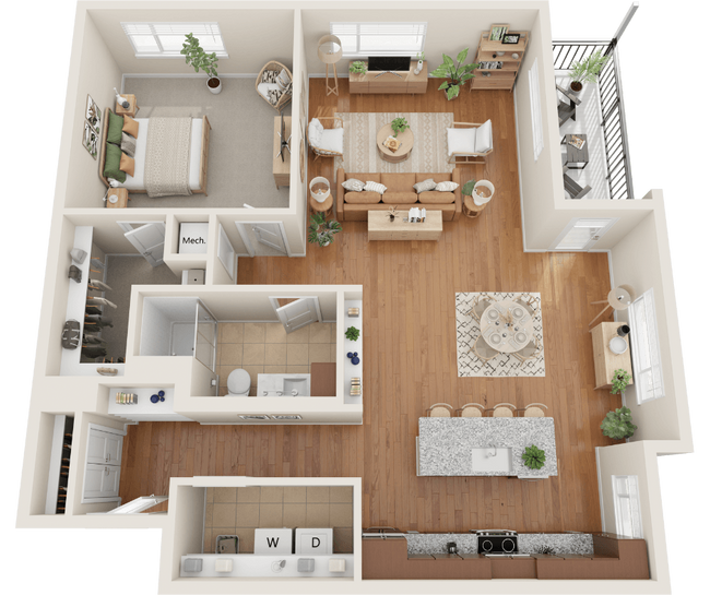 Floorplan - Sylvan Uptown