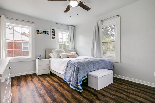 Beautiful bedroom at the front of the house new windows and lots of light - 3241 Sandage Ave