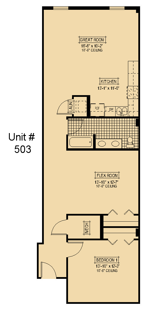 Floorplan - Tapp's Building