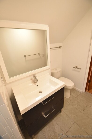 2nd floor bath with custom tile - 323 E Livingston Ave