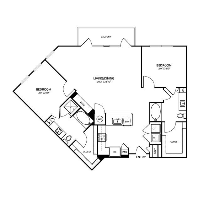 Floorplan - Allure at Southpark