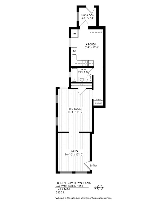 Floorplan - Ogden Park Townhomes